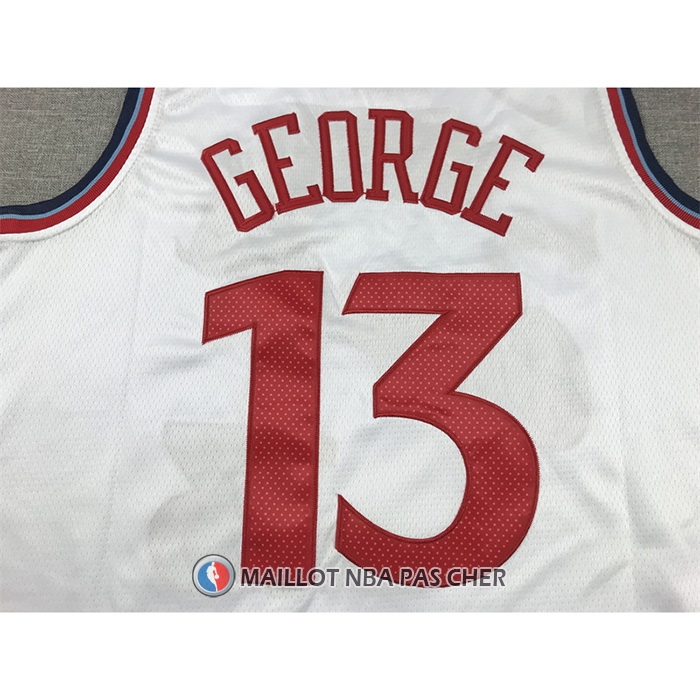 Maillot Los Angeles Clippers Paul George Association 2024-25 Blanc